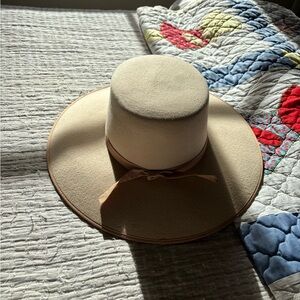Lack of Color Ivory Rancher Boater Hat